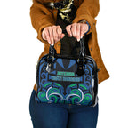 Aotearoa Ngati Ranginui Shoulder Handbag New Zealand Traditional Maori Pattern