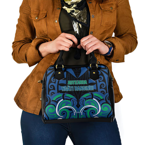 Aotearoa Ngati Ranginui Shoulder Handbag New Zealand Traditional Maori Pattern