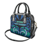 Aotearoa Ngati Ranginui Shoulder Handbag New Zealand Traditional Maori Pattern