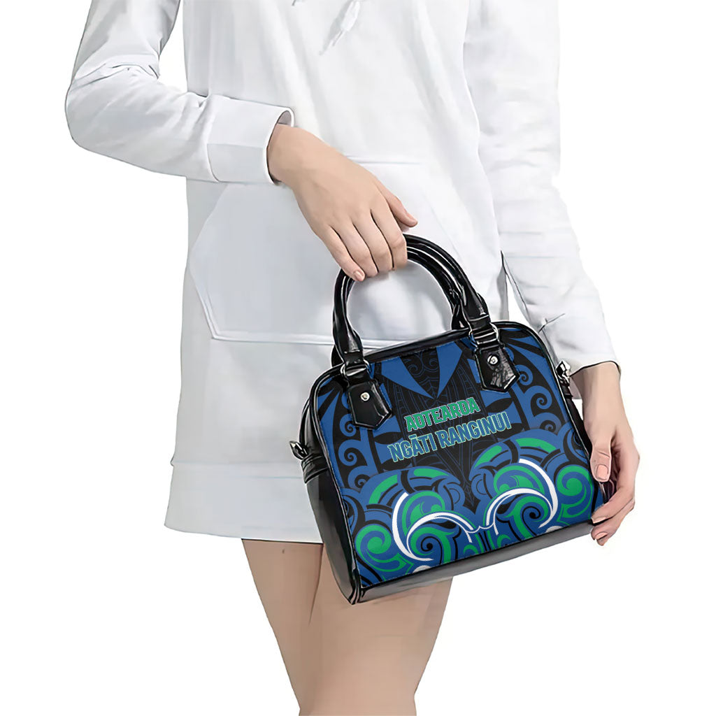 Aotearoa Ngati Ranginui Shoulder Handbag New Zealand Traditional Maori Pattern