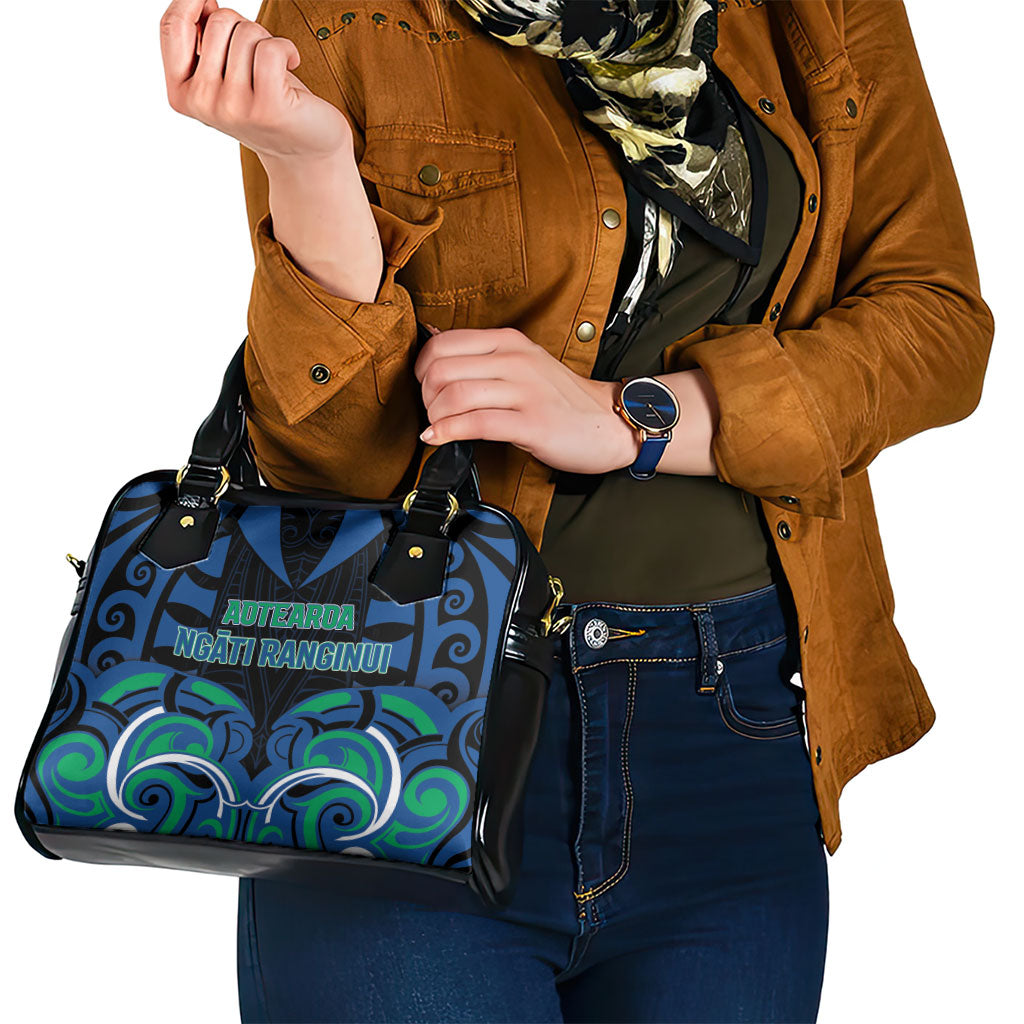 Aotearoa Ngati Ranginui Shoulder Handbag New Zealand Traditional Maori Pattern