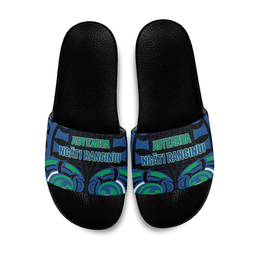 Aotearoa Ngati Ranginui Slide Sandals New Zealand Traditional Maori Pattern