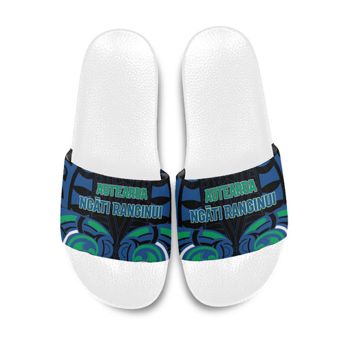 Aotearoa Ngati Ranginui Slide Sandals New Zealand Traditional Maori Pattern