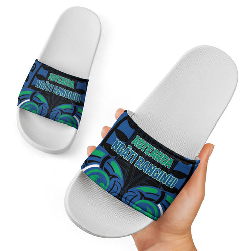 Aotearoa Ngati Ranginui Slide Sandals New Zealand Traditional Maori Pattern