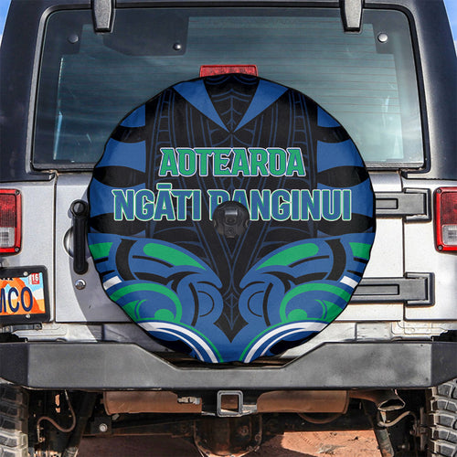 Aotearoa Ngati Ranginui Spare Tire Cover New Zealand Traditional Maori Pattern