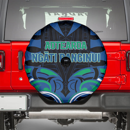 Aotearoa Ngati Ranginui Spare Tire Cover New Zealand Traditional Maori Pattern