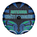 Aotearoa Ngati Ranginui Spare Tire Cover New Zealand Traditional Maori Pattern