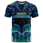 Custom Aotearoa Ngati Ranginui T Shirt New Zealand Traditional Maori Pattern