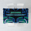 Aotearoa Ngati Ranginui Tablecloth New Zealand Traditional Maori Pattern