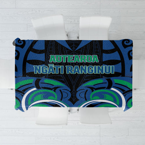 Aotearoa Ngati Ranginui Tablecloth New Zealand Traditional Maori Pattern