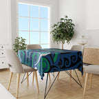 Aotearoa Ngati Ranginui Tablecloth New Zealand Traditional Maori Pattern