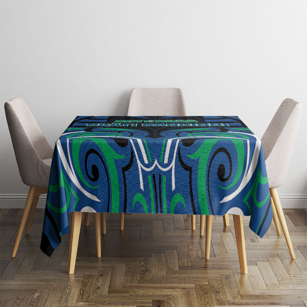 Aotearoa Ngati Ranginui Tablecloth New Zealand Traditional Maori Pattern