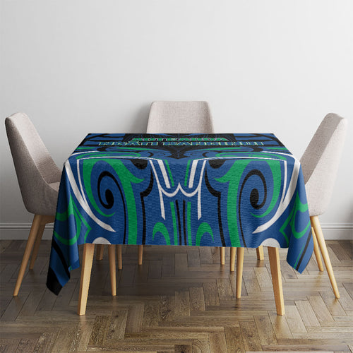 Aotearoa Ngati Ranginui Tablecloth New Zealand Traditional Maori Pattern