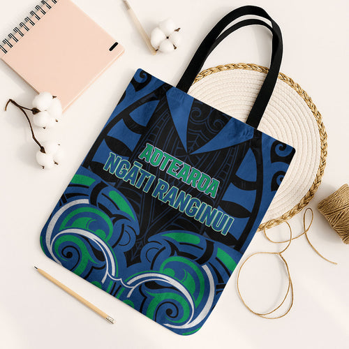 Aotearoa Ngati Ranginui Tote Bag New Zealand Traditional Maori Pattern