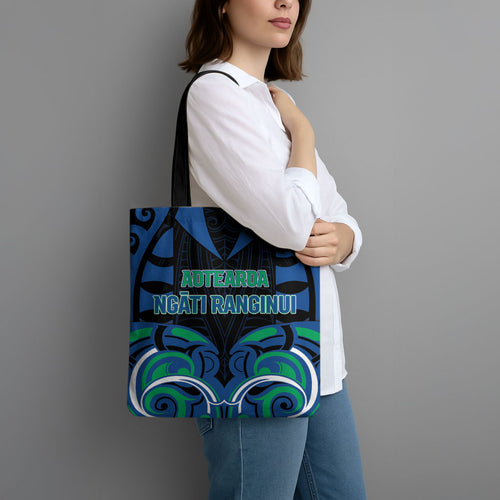 Aotearoa Ngati Ranginui Tote Bag New Zealand Traditional Maori Pattern
