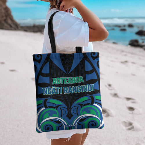 Aotearoa Ngati Ranginui Tote Bag New Zealand Traditional Maori Pattern