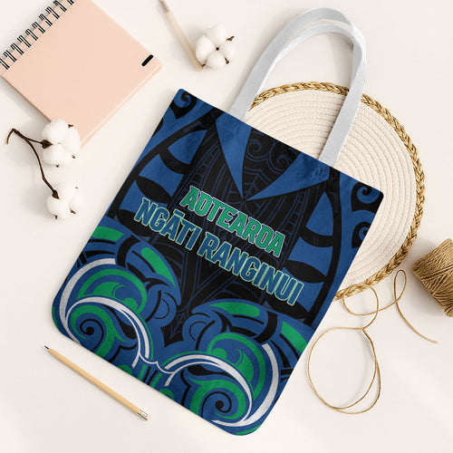 Aotearoa Ngati Ranginui Tote Bag New Zealand Traditional Maori Pattern