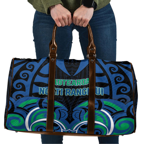 Aotearoa Ngati Ranginui Travel Bag New Zealand Traditional Maori Pattern