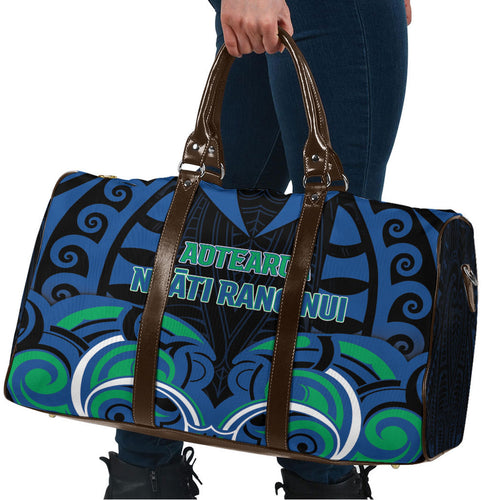Aotearoa Ngati Ranginui Travel Bag New Zealand Traditional Maori Pattern