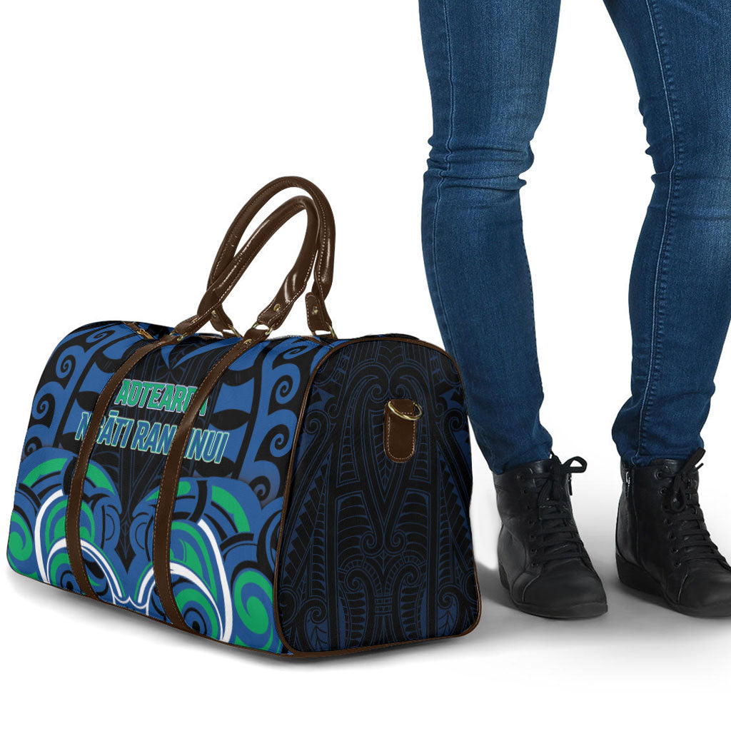 Aotearoa Ngati Ranginui Travel Bag New Zealand Traditional Maori Pattern