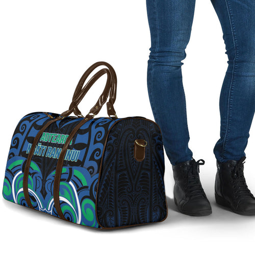 Aotearoa Ngati Ranginui Travel Bag New Zealand Traditional Maori Pattern