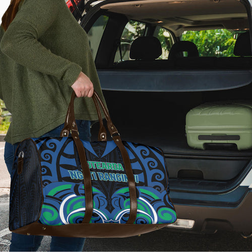 Aotearoa Ngati Ranginui Travel Bag New Zealand Traditional Maori Pattern