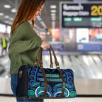 Aotearoa Ngati Ranginui Travel Bag New Zealand Traditional Maori Pattern