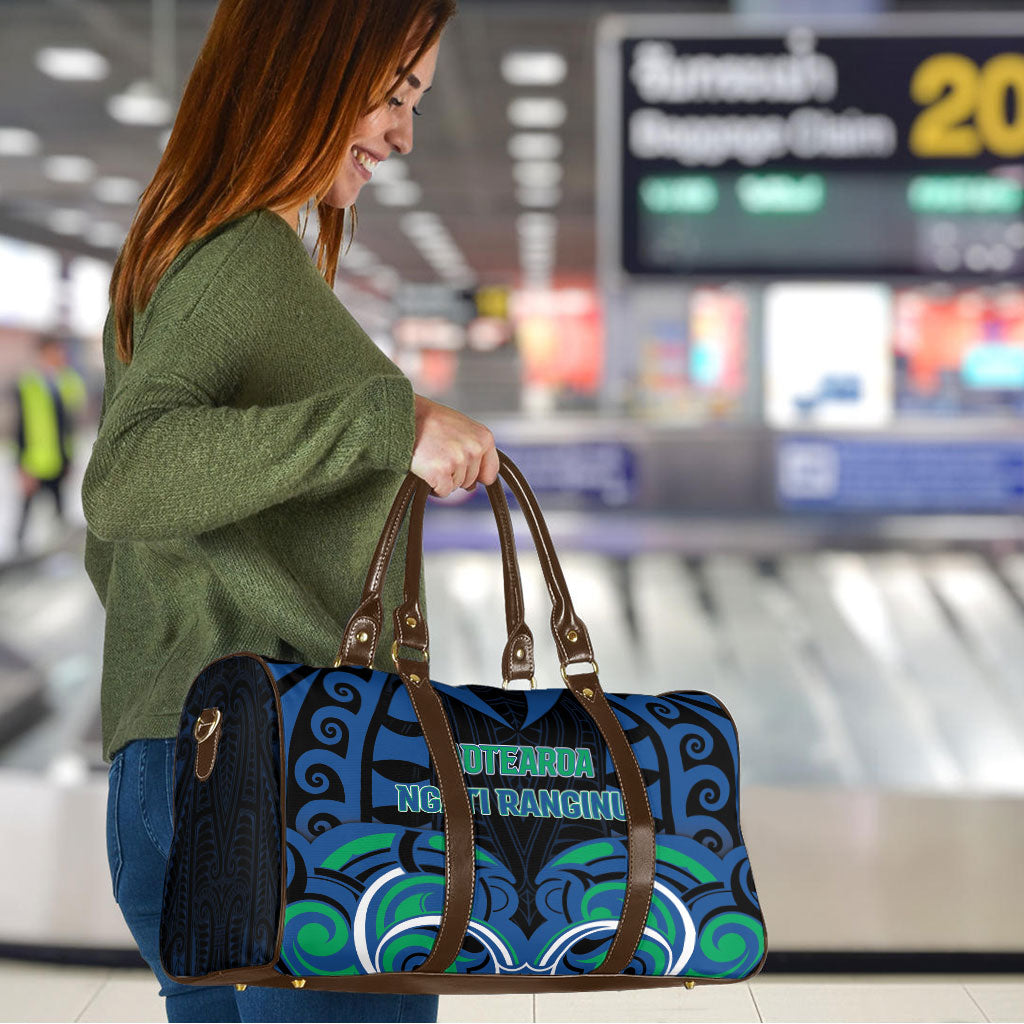 Aotearoa Ngati Ranginui Travel Bag New Zealand Traditional Maori Pattern