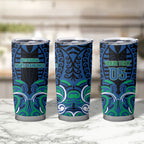 Custom Aotearoa Ngati Ranginui Tumbler Cup New Zealand Traditional Maori Pattern