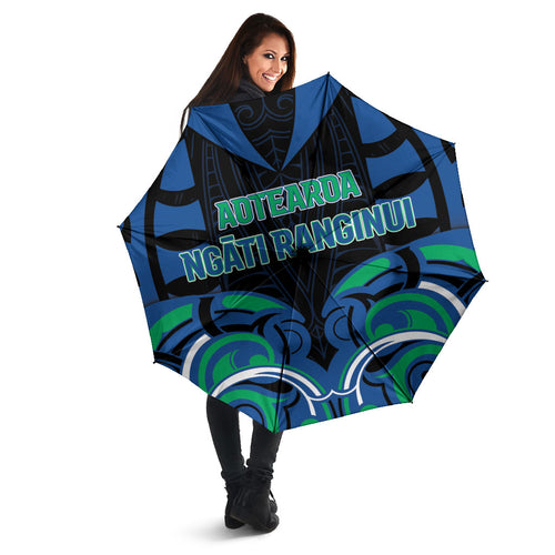 Aotearoa Ngati Ranginui Umbrella New Zealand Traditional Maori Pattern