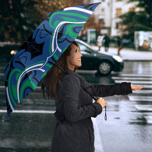 Aotearoa Ngati Ranginui Umbrella New Zealand Traditional Maori Pattern