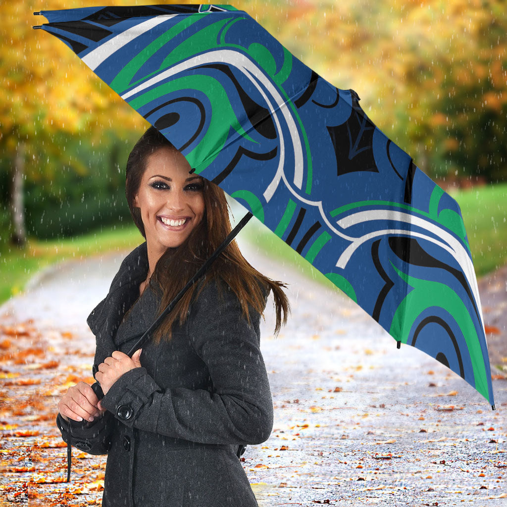 Aotearoa Ngati Ranginui Umbrella New Zealand Traditional Maori Pattern