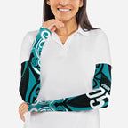 Custom Aotearoa Tapuika Arm Sleeves New Zealand Traditional Maori Pattern