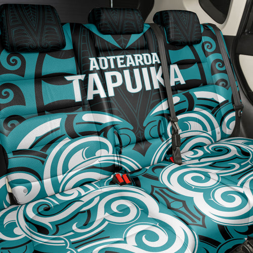 Aotearoa Tapuika Back Car Seat Cover New Zealand Traditional Maori Pattern