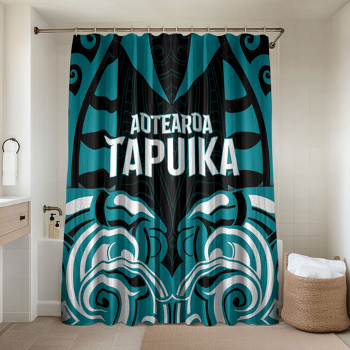 Aotearoa Tapuika Bathroom Set New Zealand Traditional Maori Pattern