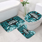 Aotearoa Tapuika Bathroom Set New Zealand Traditional Maori Pattern