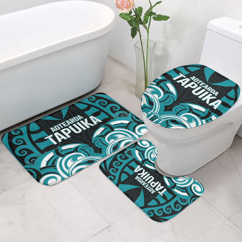 Aotearoa Tapuika Bathroom Set New Zealand Traditional Maori Pattern