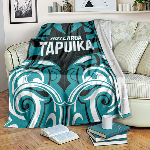 Aotearoa Tapuika Blanket New Zealand Traditional Maori Pattern
