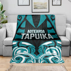 Aotearoa Tapuika Blanket New Zealand Traditional Maori Pattern