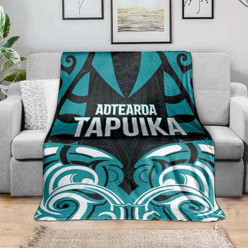 Aotearoa Tapuika Blanket New Zealand Traditional Maori Pattern