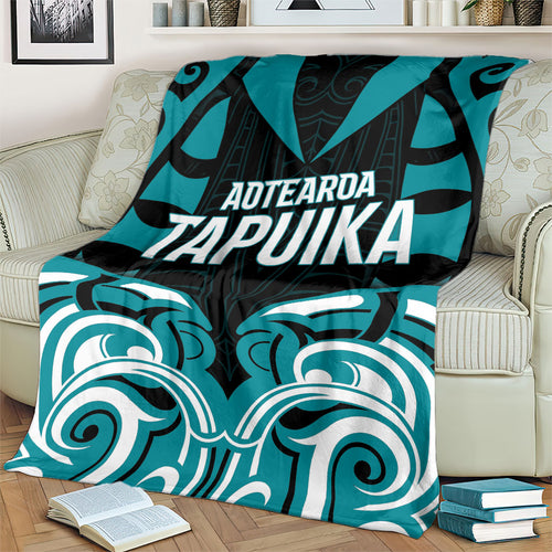 Aotearoa Tapuika Blanket New Zealand Traditional Maori Pattern
