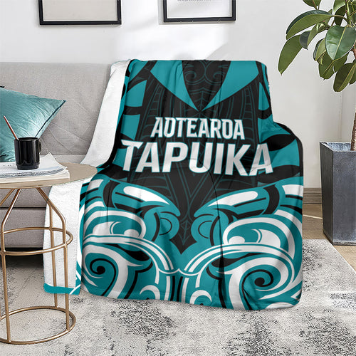 Aotearoa Tapuika Blanket New Zealand Traditional Maori Pattern