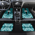 Custom Aotearoa Tapuika Car Mats New Zealand Traditional Maori Pattern