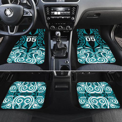 Custom Aotearoa Tapuika Car Mats New Zealand Traditional Maori Pattern