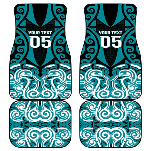 Custom Aotearoa Tapuika Car Mats New Zealand Traditional Maori Pattern