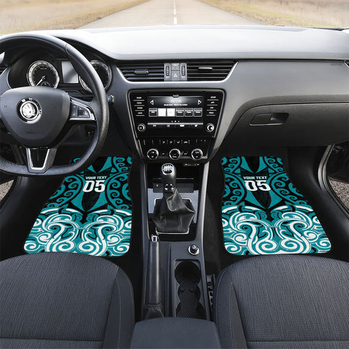 Custom Aotearoa Tapuika Car Mats New Zealand Traditional Maori Pattern