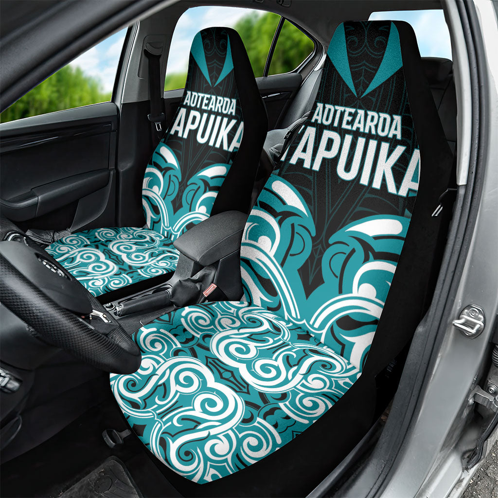Aotearoa Tapuika Car Seat Cover New Zealand Traditional Maori Pattern