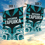 Aotearoa Tapuika Garden Flag New Zealand Traditional Maori Pattern