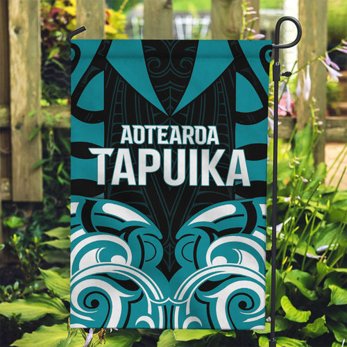 Aotearoa Tapuika Garden Flag New Zealand Traditional Maori Pattern