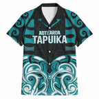 Custom Aotearoa Tapuika Hawaiian Shirt New Zealand Traditional Maori Pattern